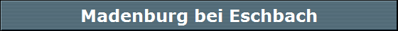 Madenburg bei Eschbach