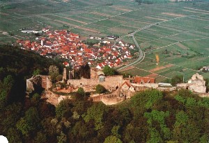 Die Madenburg über Eschbach